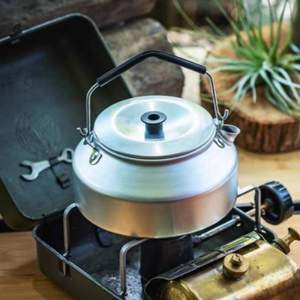 瑞典著名戶外品牌，Trangia 戶外露營(yíng)輕量燒水壺 0.9L