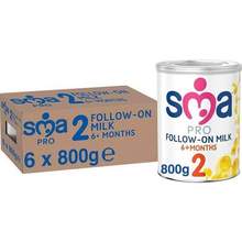 英国惠氏 SMA Nutrition PRO 幼儿配方奶粉 2段 800g*6件