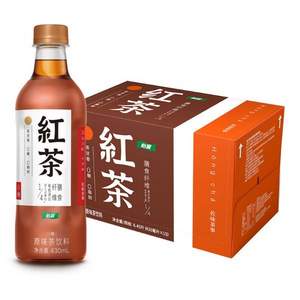 怡宝 佐味茶事 0糖0脂红茶原味茶饮料430mL*15瓶