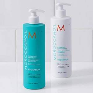 Moroccanoil 摩洛哥油 柔润顺滑/保湿洗护套装 500mL*2瓶 