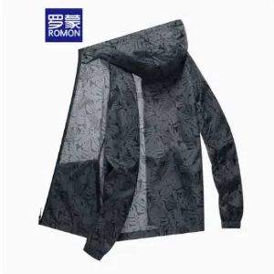 羅蒙 男士夏季薄款冰絲印花透氣防曬衣 多色