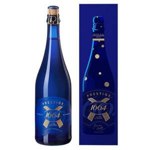 <span>白菜！</span>法国原装进口，Kronenbourg 1664 Prestige 巴黎之槟 经典白啤香槟啤酒750mL盒装*3件