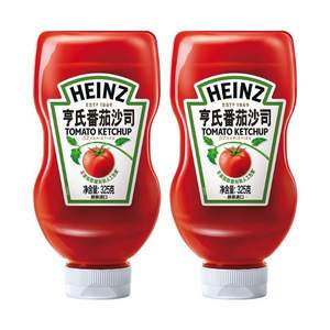 印尼进口，Heinz 亨氏 番茄酱番茄沙司 325g*2瓶