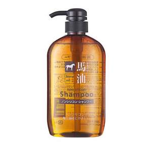 熊野油脂 無硅油馬油洗發(fā)水 600ml*5件
