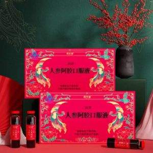 Plus會員，固本堂 人參阿膠口服液20mL*7支*7盒 贈20mL*7支*2盒+禮袋