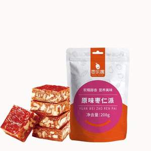 棗樂趣 原味棗仁派188g*2袋