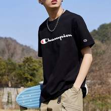 Champion 冠軍牌 Life系列 中性純棉刺繡Logo休閑T恤GT19
