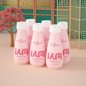 认同 0蔗糖日式轻乳饮品315mL*6瓶