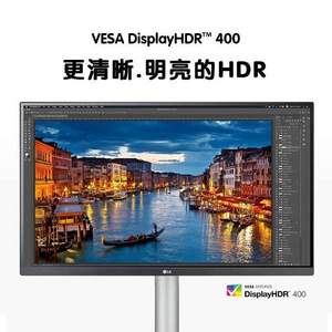 LG 乐金 27UP850N 27英寸IPS显示器（3840*2160、60Hz、95%DCI-P3、HDR400、Type-c 90W）