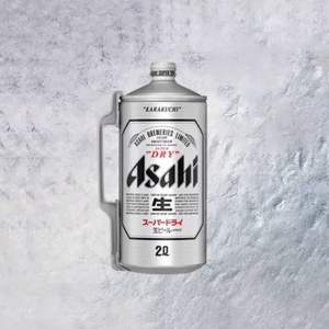 日本原装进口，Asahi 朝日 超爽生啤酒 2L桶装 