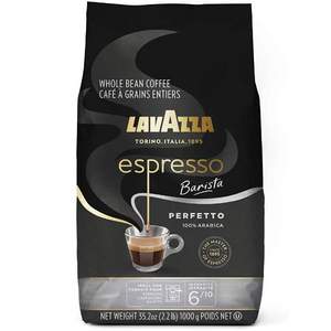 LAVAZZA 乐维萨 中度烘焙 意式浓缩咖啡豆 1kg 