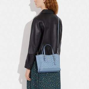 <span>白菜！</span>Coach 蔻馳 Mollie 25系列 奧萊款 女士斜挎托特包 CH228