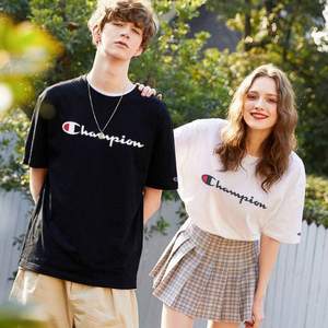 Champion 冠軍牌 Life系列 中性純棉刺繡Logo休閑T恤 多款多色