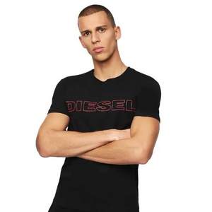 Diesel 迪赛 男士印花短袖T恤 XL码