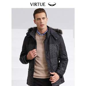 Virtue 富紳 男士中長款保暖棉服外套 四款可選