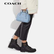 Coach 蔻馳 Sydney 2023年新款女士小號(hào)單肩斜挎貝殼包  CH140