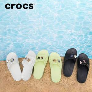 crocs 卡骆驰 Baya 贝雅二代 男女同款一字凉拖鞋 208215