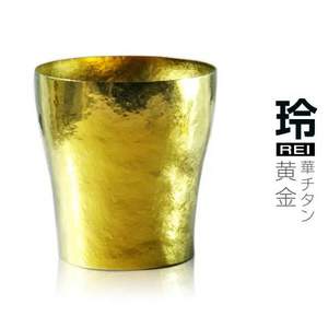 日本产，Horie 堀江 玲/华钛 纯钛双层水杯250mL