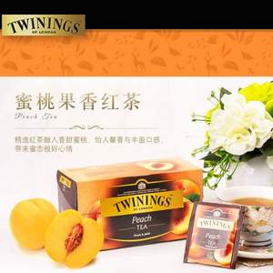 Twinings 川宁 蜜桃果香红茶 50g