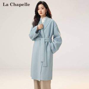 La Chapelle 拉夏贝尔 2023秋冬 慵懒风高级感宽松双面呢大衣 2款多色