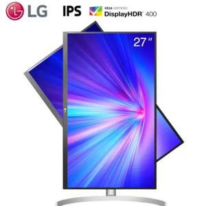 直降100元！LG 27UL650-W 27英寸 4K超高清 HDR显示器