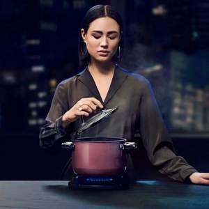 德國產(chǎn)，WMF 福騰寶 Fusiontec系列 24cm奈彩米陶鋼一體家用湯鍋6.4L