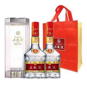 五粮液 普五 第七代 浓香型白酒 52度 500ml*2瓶 海外版1680元包邮(折