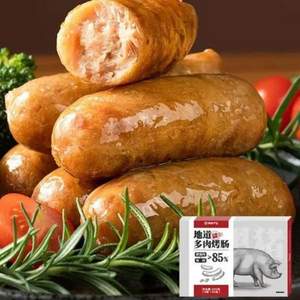 網(wǎng)易嚴(yán)選 地道多肉脆皮烤腸 400g*4盒 共32根