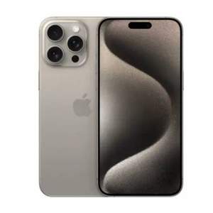Apple 苹果 iPhone 15 Pro Max 256GB 原色钛金属 智能手机