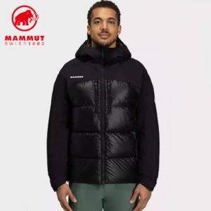 Mammut 猛犸象 Gravity Pro 23秋季新款男士750蓬白鵝絨輕量防水連帽羽絨服 1013-03030