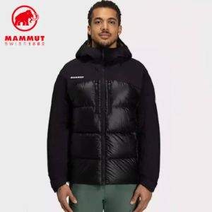 Mammut 猛犸象 Gravity Pro 23秋季新款男士750蓬白鹅绒轻量防水连帽羽绒服 1013-03030