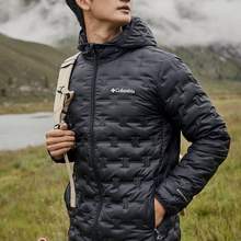 Columbia 哥倫比亞 Delta Ridge II 男女同款650蓬熱反射連帽羽絨服WE6610
