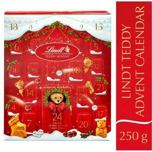 Lindt 瑞士莲 圣诞日历巧克力礼盒 250g