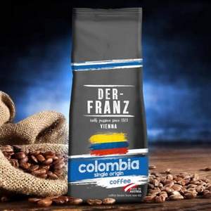 Der-Franz 奧地利烘焙 哥倫比亞單一產(chǎn)地咖啡豆 500g*3袋
