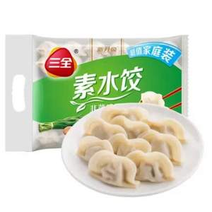 三全 灌汤系列 韭菜鸡蛋口味饺子 1kg 约54只