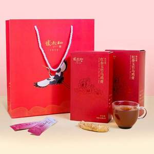 張?zhí)?紅參玉竹烏雞膏 70g*4盒