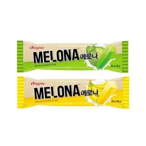 韩国进口，Binggrae 宾格瑞 Melona 蜜乐娜雪糕80g*8支