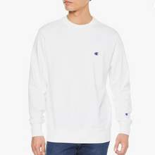 Champion 冠軍 男式經(jīng)典刺繡小標(biāo)純色套頭衛(wèi)衣 C3-Q001