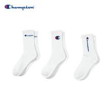 Champion 冠軍 男女休閑中筒襪 CMSCR101 3雙裝