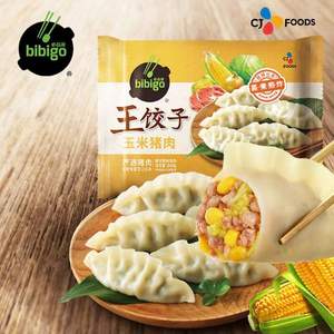 bibigo 必品阁 玉米猪肉王饺子840g*4件+凑单品