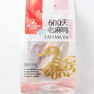 HUAYING 华英 赣南散养600天老麻鸭950g/袋*2件+凑单品