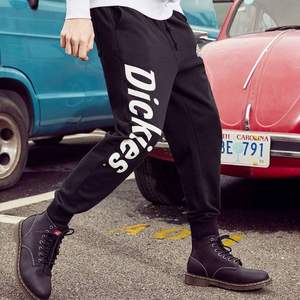 Dickies 帝客 男士Logo印花束口休闲长裤DK008881 两色