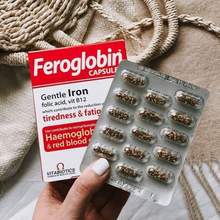 Vitabiotics 薇塔贝尔 Feroglobin 铁珠蛋白补铁胶囊 30粒