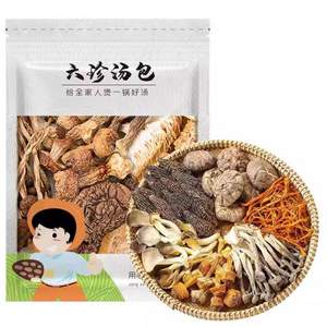 鲜珥家 菌菇六珍汤包 60g*2件