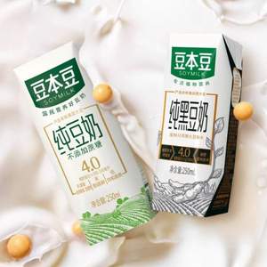 豆本豆 纯豆奶 250ml*12盒*2件