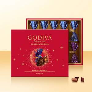 GODIVA 歌帝梵 臻粹双重夹心巧克力礼盒装 100g/10颗