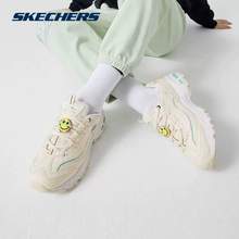 Skechers 斯凯奇 DLITES系列 女士笑脸NTMT甲鞋老爹鞋 896116