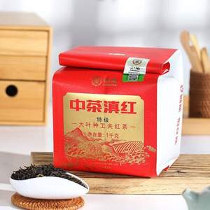 中茶  中茶滇红 特级大叶种工夫红茶 1kg