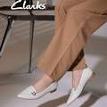 Clarks 其乐 Laina l 5 Buckle 女士牛皮时尚尖头浅口单鞋
