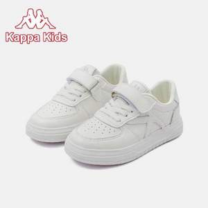 Kappa 卡帕 2024夏季新款 儿童魔术贴休闲小白鞋板鞋 多款多色
